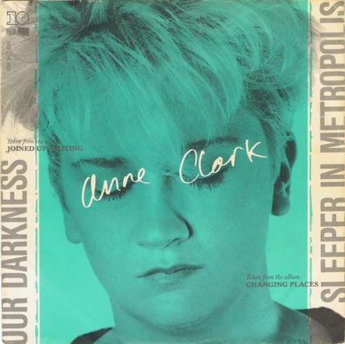 Cover Anne Clark - Our Darkness / Sleeper In Metropolis (7, Single) Schallplatten Ankauf