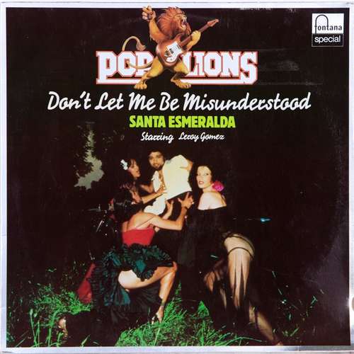 Cover Santa Esmeralda Starring Leroy Gomez - Don't Let Me Be Misunderstood (LP, Album) Schallplatten Ankauf