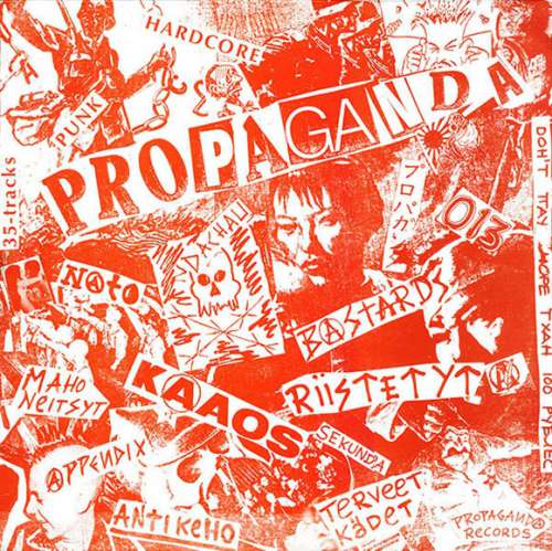 Cover Various - Propaganda - Russia Bombs Finland (LP, Album, Smplr, Red) Schallplatten Ankauf