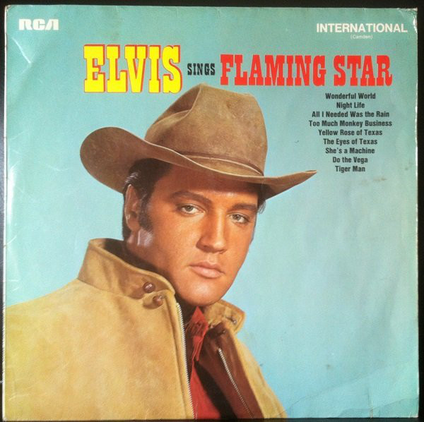 Cover Elvis Presley - Elvis Sings Flaming Star (LP, Album, RE) Schallplatten Ankauf
