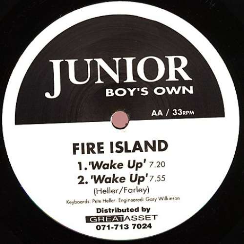 Cover Fire Island - In Your Bones / Wake Up (12) Schallplatten Ankauf