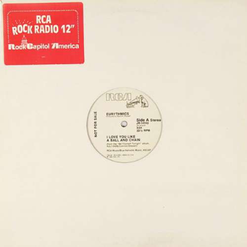 Cover Eurythmics - I Love You Like A Ball And Chain (12, Single, Promo) Schallplatten Ankauf