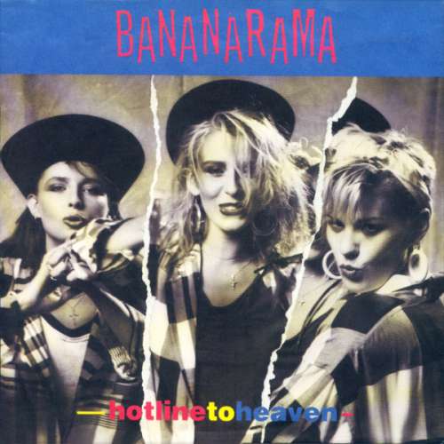 Cover Bananarama - Hot Line To Heaven (7, Single) Schallplatten Ankauf