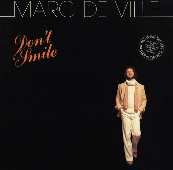 Cover Marc De Ville - Don't Smile (LP, Album) Schallplatten Ankauf