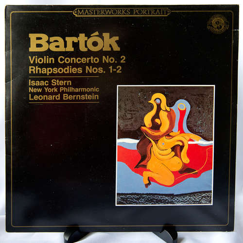 Cover Béla Bartók, Isaac Stern, New York Philharmonic*, Leonard Bernstein - Violin Concerto No. 2, Rhapsodies Nos. 1-2 (LP, RE) Schallplatten Ankauf