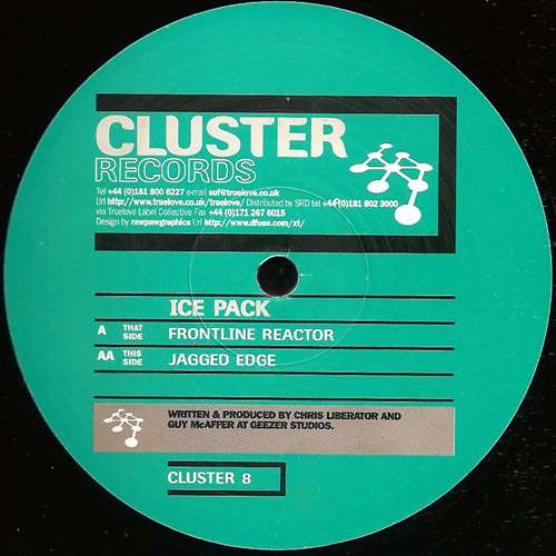 Cover Ice Pack - Frontline Reactor / Jagged Edge (12) Schallplatten Ankauf