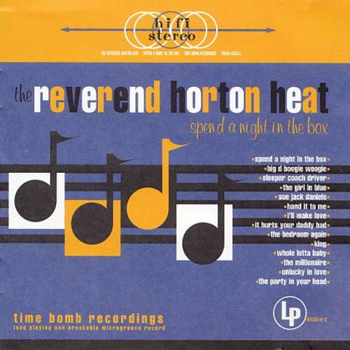 Cover The Reverend Horton Heat* - Spend A Night In The Box (CD, Album) Schallplatten Ankauf