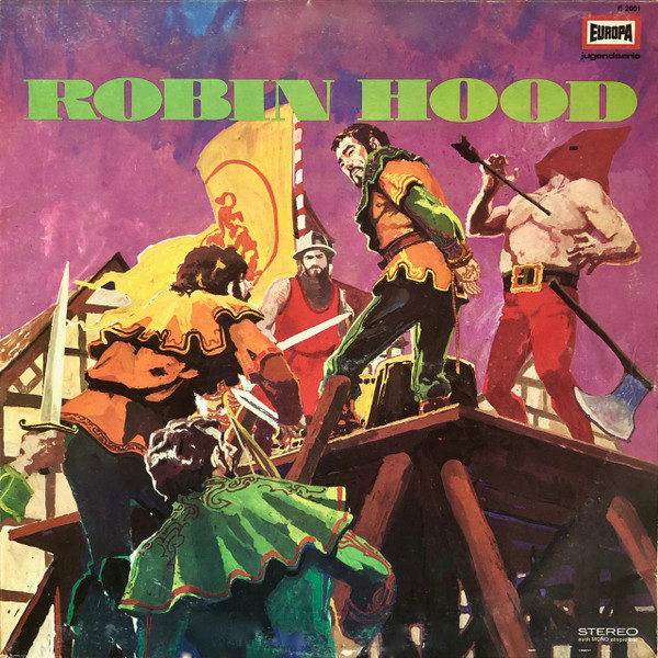 Cover Eberhard Alexander-Burgh - Robin Hood (LP) Schallplatten Ankauf