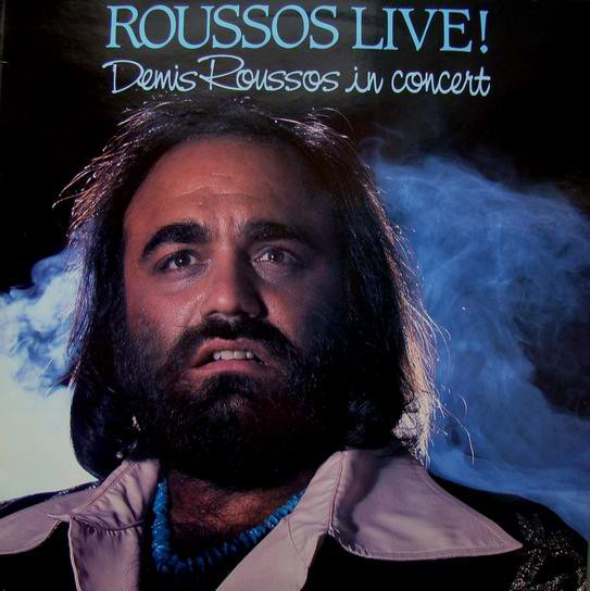 Cover Demis Roussos - Roussos Live! Demis Roussos In Concert (LP, Album) Schallplatten Ankauf