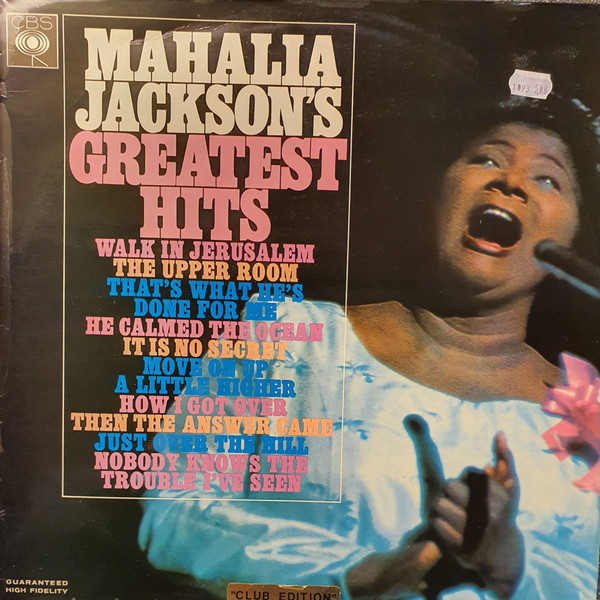 Cover Mahalia Jackson - Mahalia Jackson's Greatest Hits (LP, Comp, Club) Schallplatten Ankauf