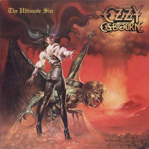 Cover Ozzy Osbourne - The Ultimate Sin (LP, Album, RE) Schallplatten Ankauf