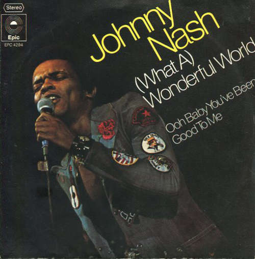 Cover Johnny Nash - (What A) Wonderful World (7) Schallplatten Ankauf