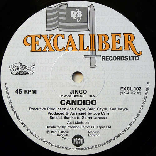 Cover Candido - Jingo (12, Single) Schallplatten Ankauf