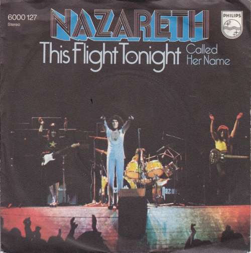 Cover Nazareth (2) - This Flight Tonight (7, Single) Schallplatten Ankauf