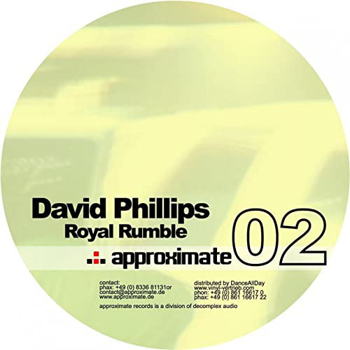 Cover David Phillips - Royal Rumble (12) Schallplatten Ankauf