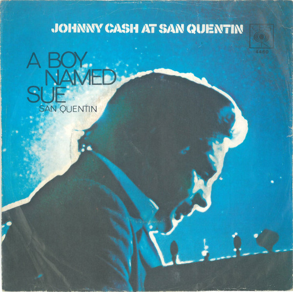 Cover Johnny Cash - A Boy Named Sue (7, Single) Schallplatten Ankauf