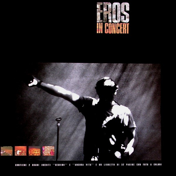 Cover Eros Ramazzotti - Eros In Concert (2xLP, Gat) Schallplatten Ankauf