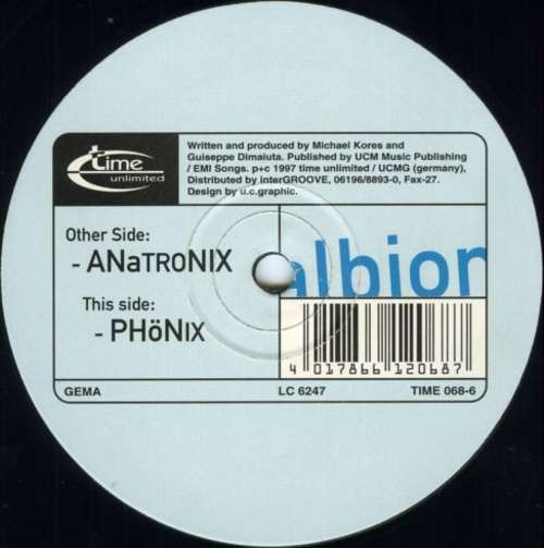 Cover Albion (2) - Anatronix (12) Schallplatten Ankauf
