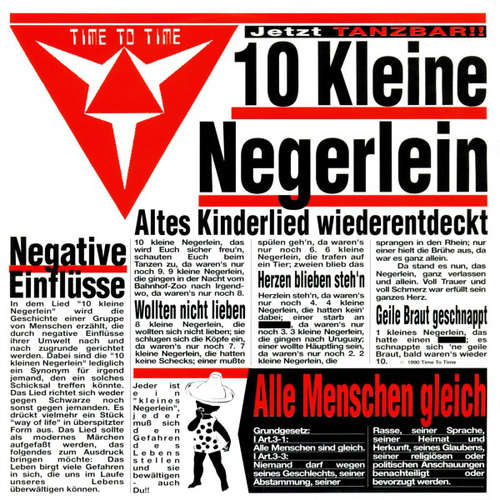 Cover Time To Time - 10 Kleine Negerlein (7, Single, RE) Schallplatten Ankauf