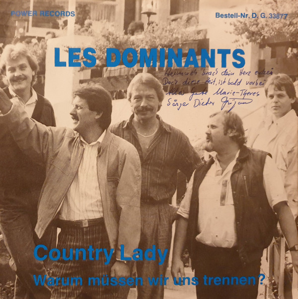 Cover Les Dominants - Country Lady (7) Schallplatten Ankauf