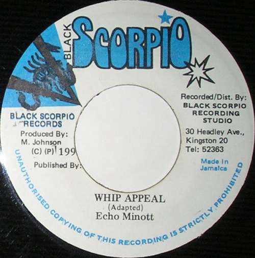 Cover Echo Minott - Whip Appeal (7) Schallplatten Ankauf