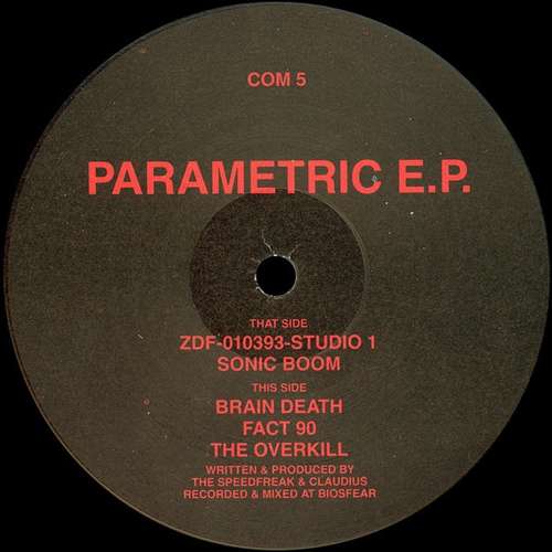 Cover Parametric E.P. Schallplatten Ankauf