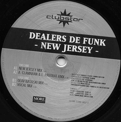 Cover New Jersey Schallplatten Ankauf