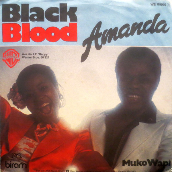 Cover Black Blood (2) - Amanda (7, Single) Schallplatten Ankauf