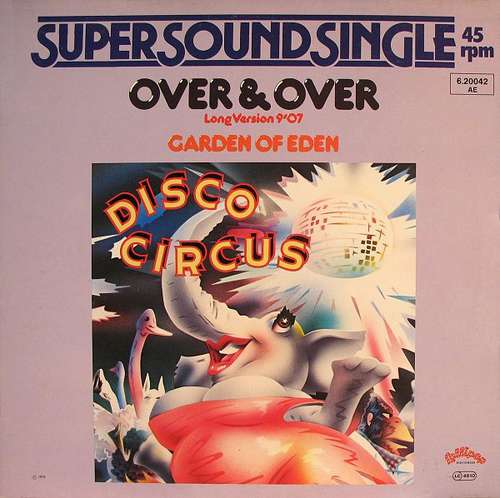 Cover Disco Circus - Over & Over / Garden Of Eden (12) Schallplatten Ankauf