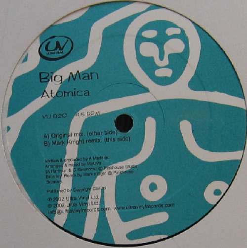 Cover Big Man - Atomica (12) Schallplatten Ankauf