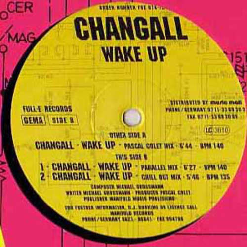 Cover Changall - Wake Up (12) Schallplatten Ankauf