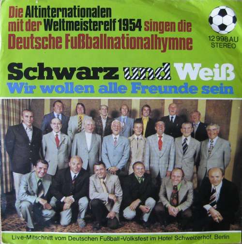 Cover Singen Die Deutsche Fußballnationalhymne Schallplatten Ankauf