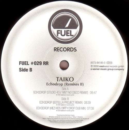 Cover Taiko (2) - Echodrop (Remixes II) (12) Schallplatten Ankauf