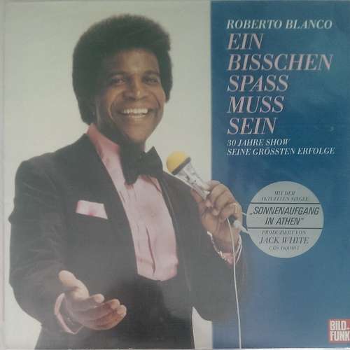 Cover Roberto Blanco - Ein Bisschen Spass Muss Sein (LP, Comp) Schallplatten Ankauf