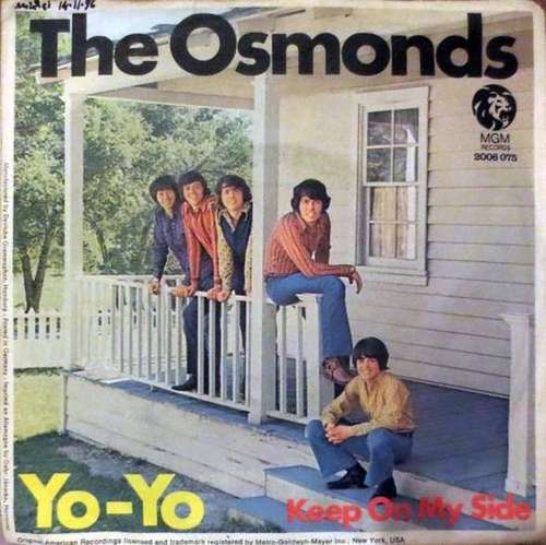Cover The Osmonds - Yo-Yo (7, Single, Mono) Schallplatten Ankauf