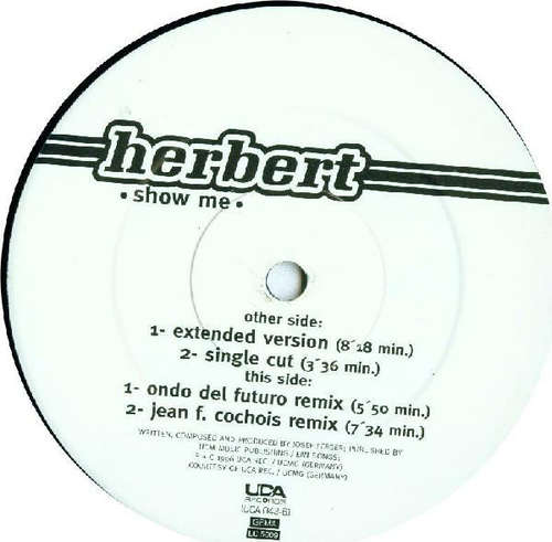 Cover Herbert (2) - Show Me (12) Schallplatten Ankauf
