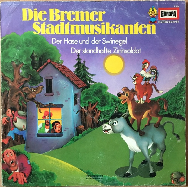 Cover Gebrüder Grimm / Hans Christian Andersen - Die Bremer Stadtmusikanten (LP, RE, RP) Schallplatten Ankauf