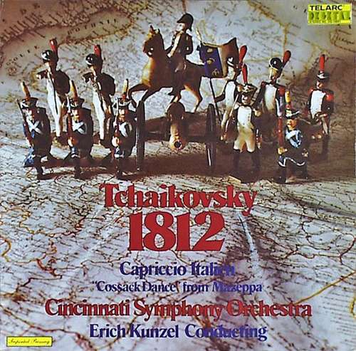 Cover Tchaikovsky*, Cincinnati Symphony Orchestra, Erich Kunzel - 1812 / Capriccio Italien / Cossack Dance From Mazeppa (LP, Gat) Schallplatten Ankauf