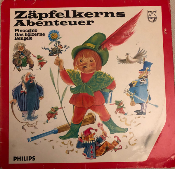 Cover Egon L. Frauenberger, Ingrid Sternberg - Zäpfelkerns Abenteuer - Pinocchio Das Hölzerne Bengele (LP) Schallplatten Ankauf