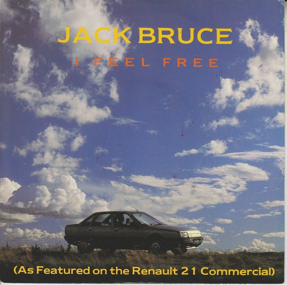Cover Jack Bruce - I Feel Free (7, Single) Schallplatten Ankauf
