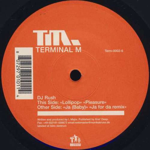 Cover DJ Rush - Lollipop (12) Schallplatten Ankauf