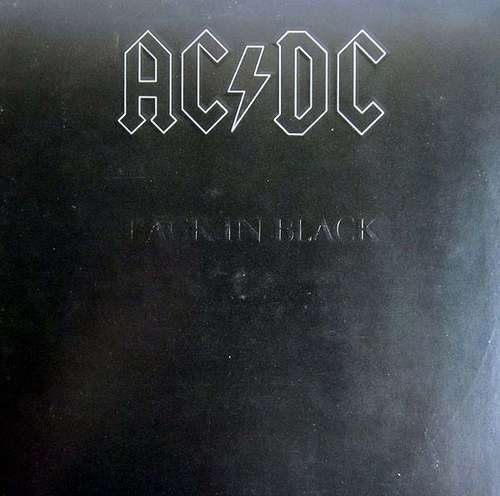 Cover Back In Black Schallplatten Ankauf