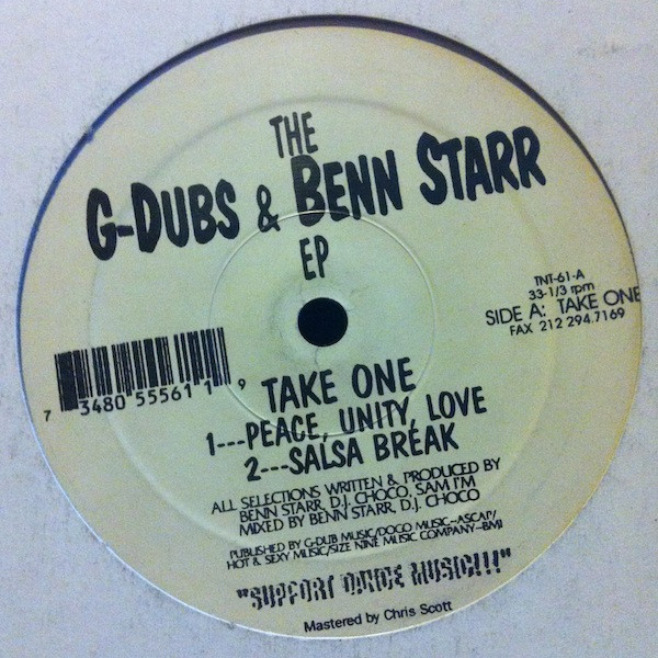 Cover G-Dubs & Benn Starr - The G-Dubs & Ben Starr EP (12, EP) Schallplatten Ankauf