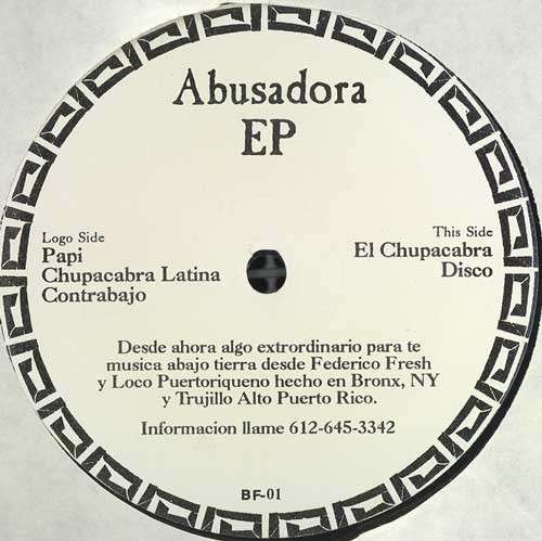 Cover Abusadora EP Schallplatten Ankauf
