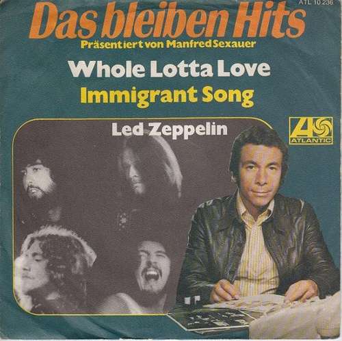 Cover Whole Lotta Love / Immigrant Song Schallplatten Ankauf