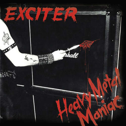 Cover Exciter - Heavy Metal Maniac (LP, Album, RE) Schallplatten Ankauf