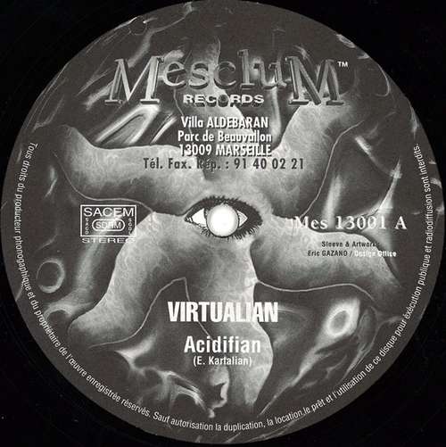 Cover Virtualian - Acidifian (12) Schallplatten Ankauf