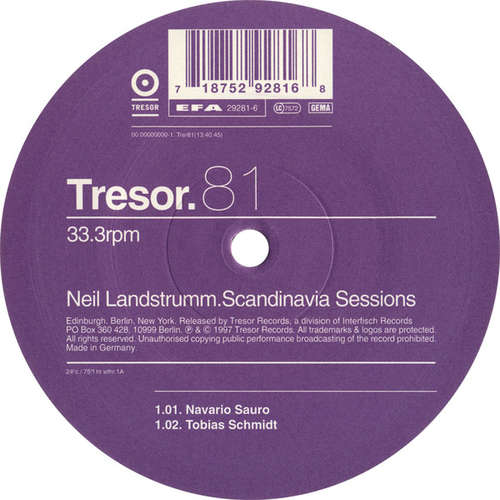 Cover Neil Landstrumm - Scandinavia Sessions (12) Schallplatten Ankauf