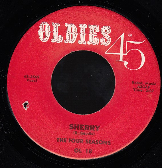 Cover The Four Seasons - Sherry / I've Cried Before (7, Single, RE) Schallplatten Ankauf