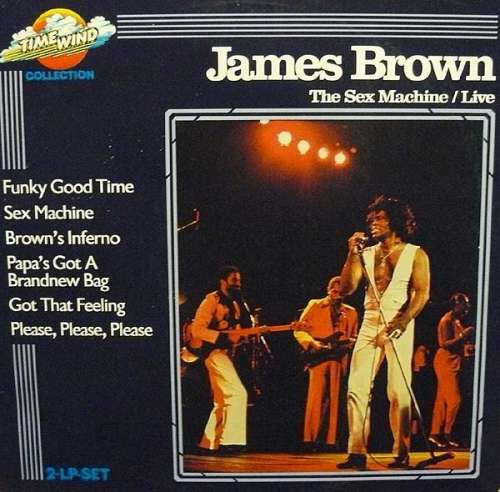 Cover James Brown - The Sex Machine / Live (2xLP, Gat) Schallplatten Ankauf